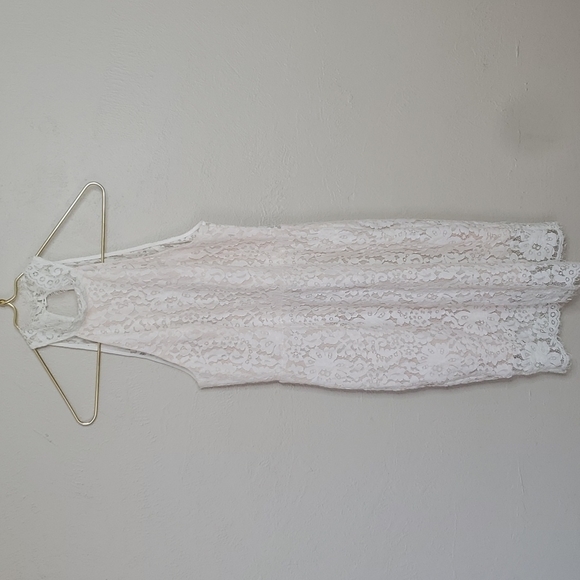 KEEPSAKE The Label One Night Ivory Lace Dress Size Small - Picture 9 of 9